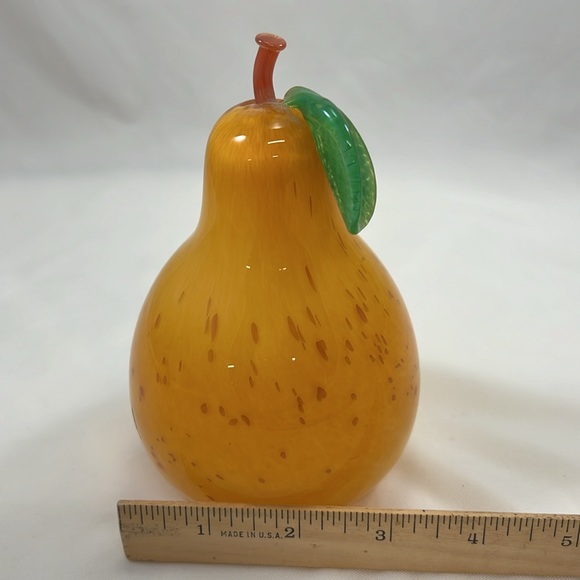 Artisan made decorative pear - Picture 4 of 5
